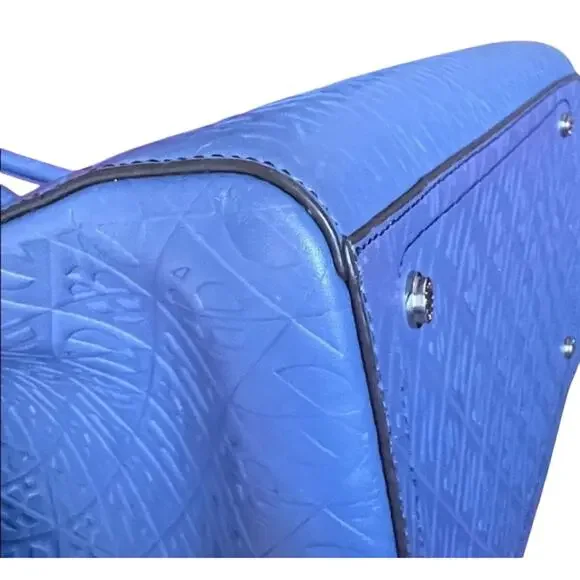 Henri Bendel Periwinkle Empire Tote EUC - Picture 12 of 14